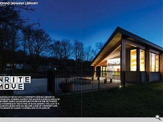 Urban Realm checks out a community lending library in Strathblane. Running against the grain in a rare example of investment amidst an uncertain future for the sector but does it represent the future of book lending? We look at a grassroots build that has become a hub of community life.
Photography by Ashley Coombes, Epic Scotland